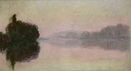 Die Seine bei Port-Villez, Abendeffekt, 1894